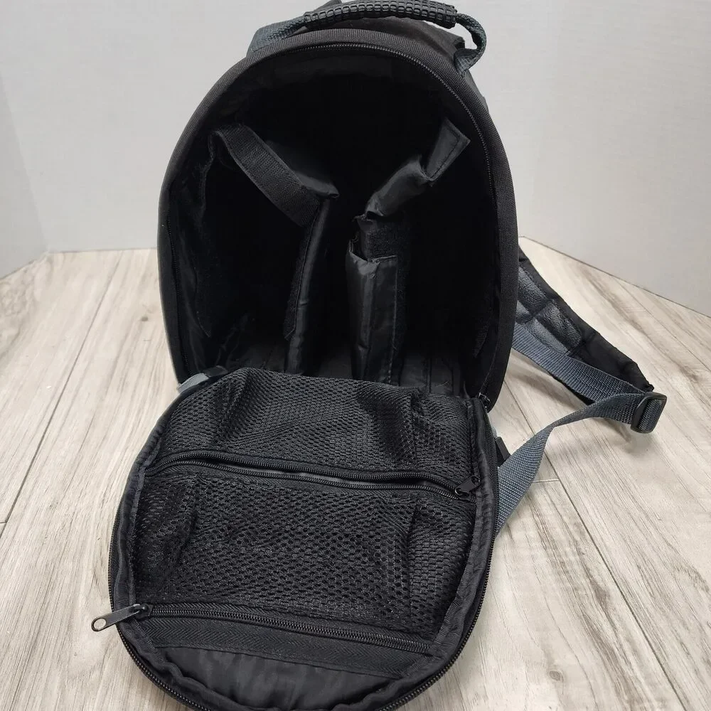 Tamrac Digital SLR Padded Camera Bag Backpack Red Black Travel 12 x 9 x6